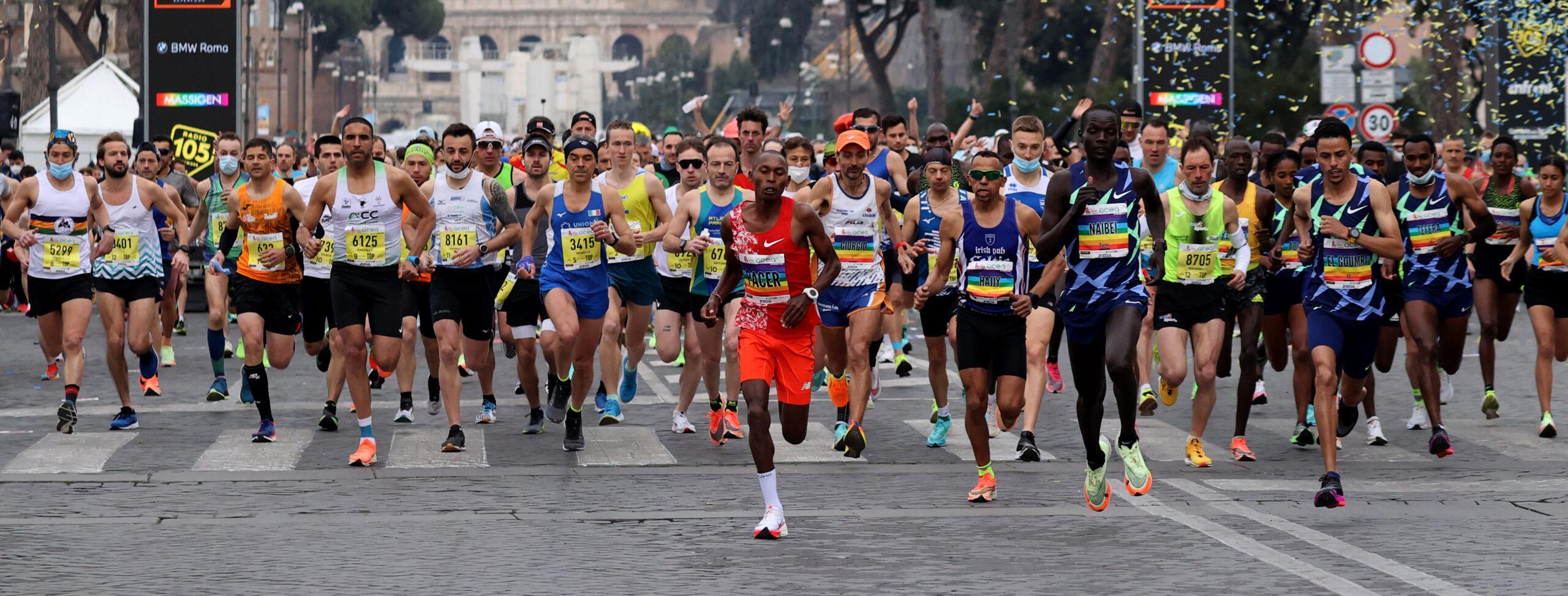 Ethiopia’s Bekele Fikre Tefera sets the course record with 2:06:48 at the Acea Run Rome The Marathon